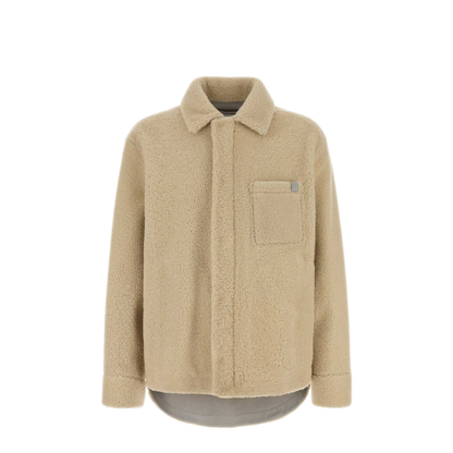 MAYFEYR - Loewe - Ivory Shearling Jacket - H526Y2SL28LIGHTGREY