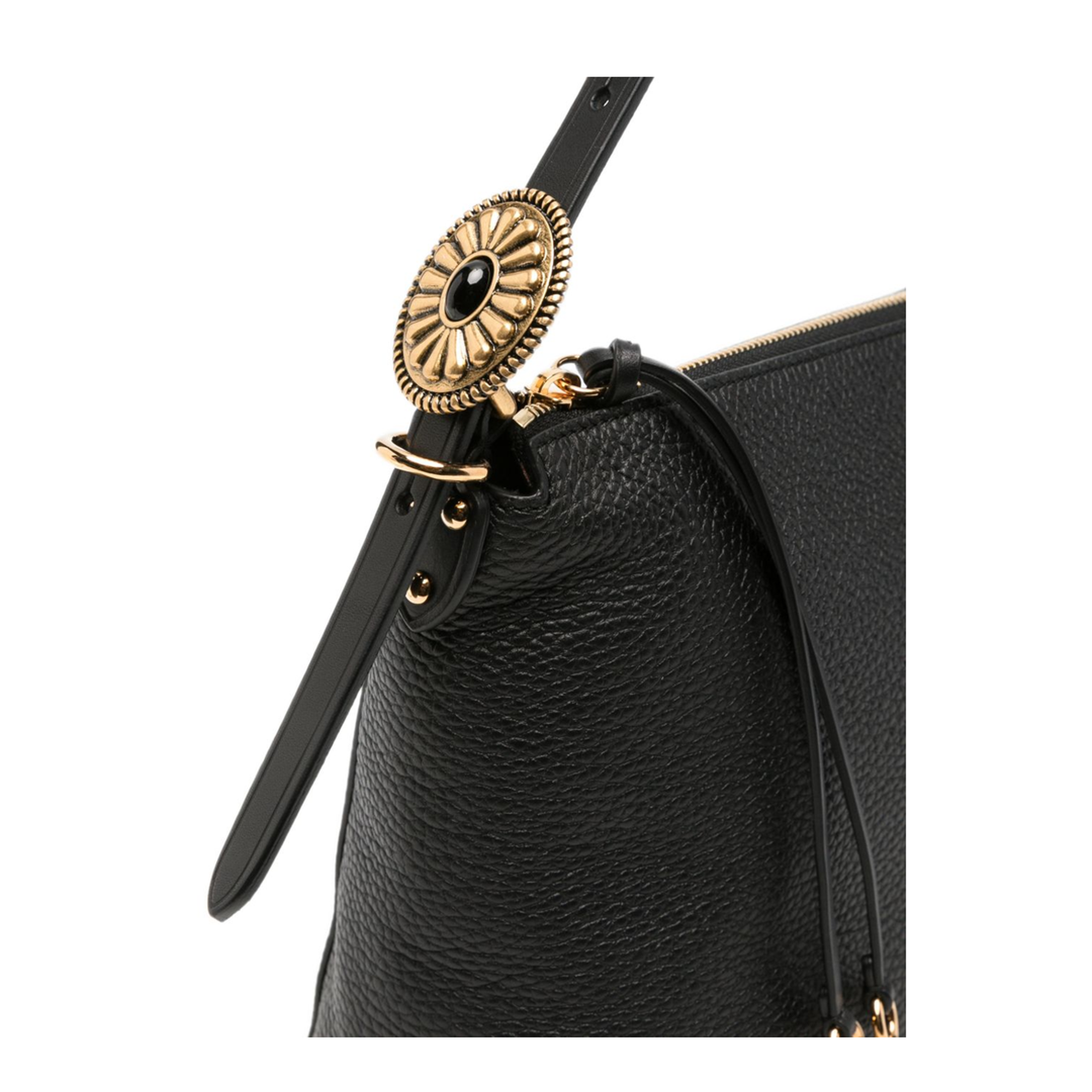MAYFEYR - Etro - Black Leather Hobo Bag - WP1B0047AP12HN0000