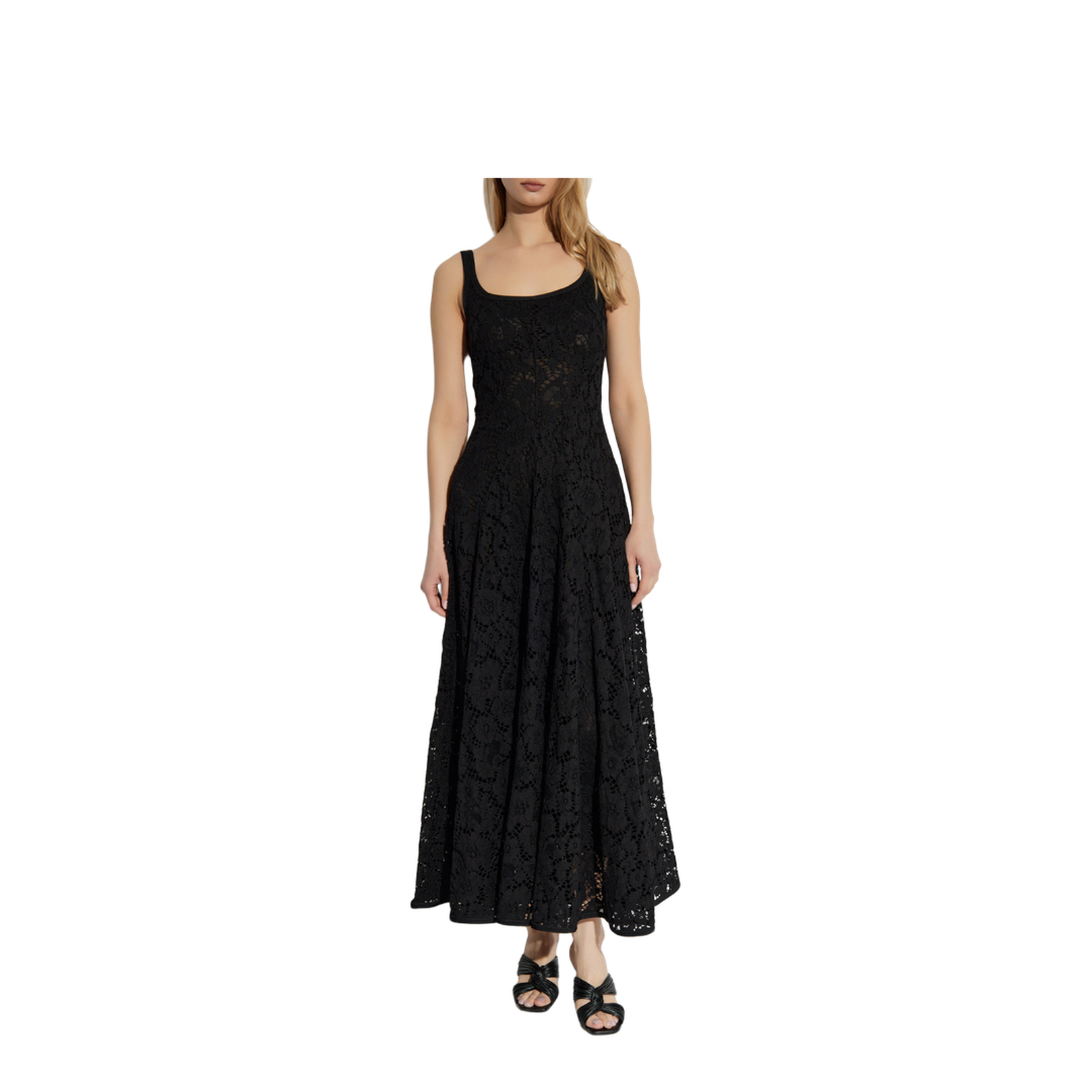 Lace Dress with Straps