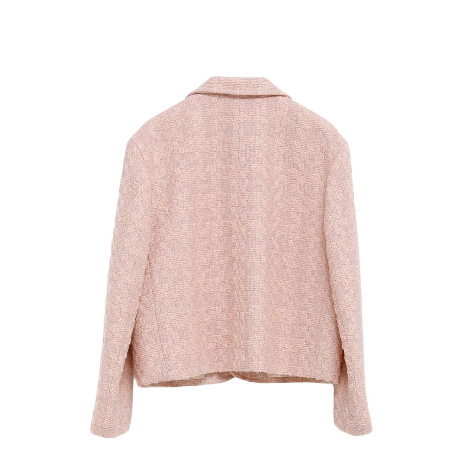 Single Breasted Wool Blend Jacket
