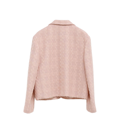 Single Breasted Wool Blend Jacket