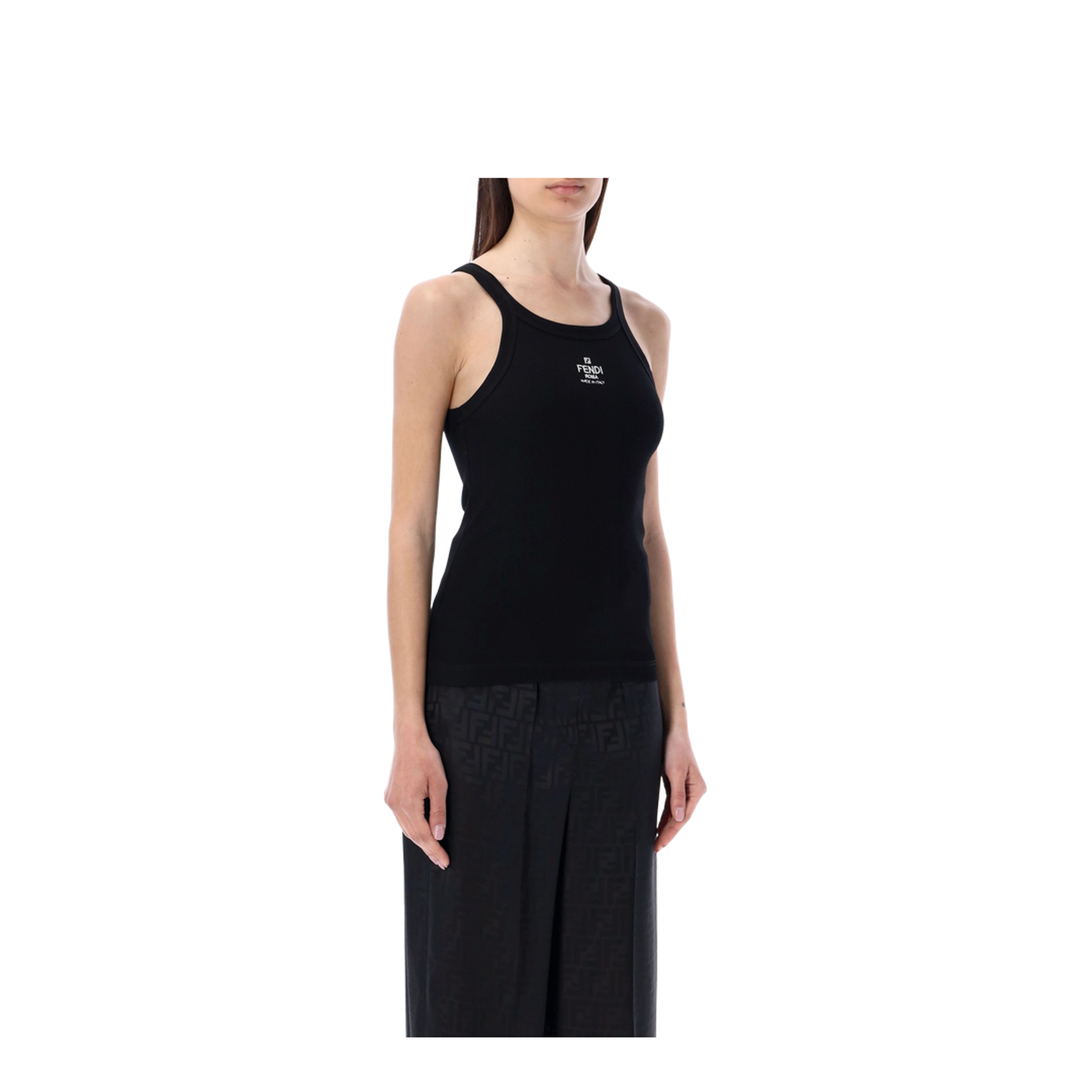 Top Cotton Black
