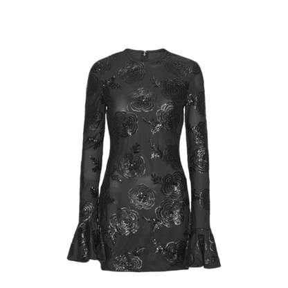 MAYFEYR - Rotate - Sequined Long Sleeve Mini Dress - 114928100