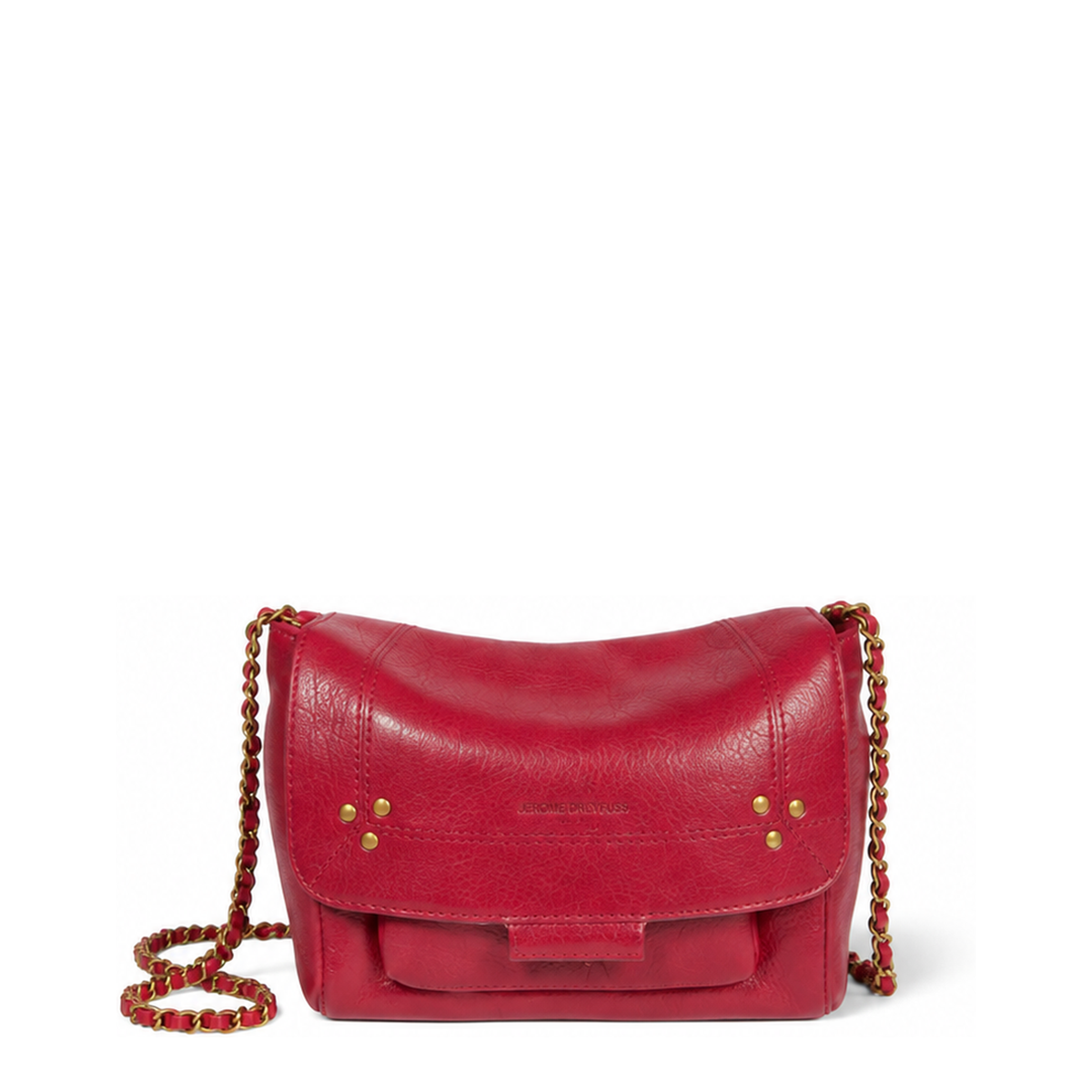 MAYFEYR - JÉRÔME DREYFUSS - Lulu S Shoulder Bag - 48LULUSCHCARMIN
