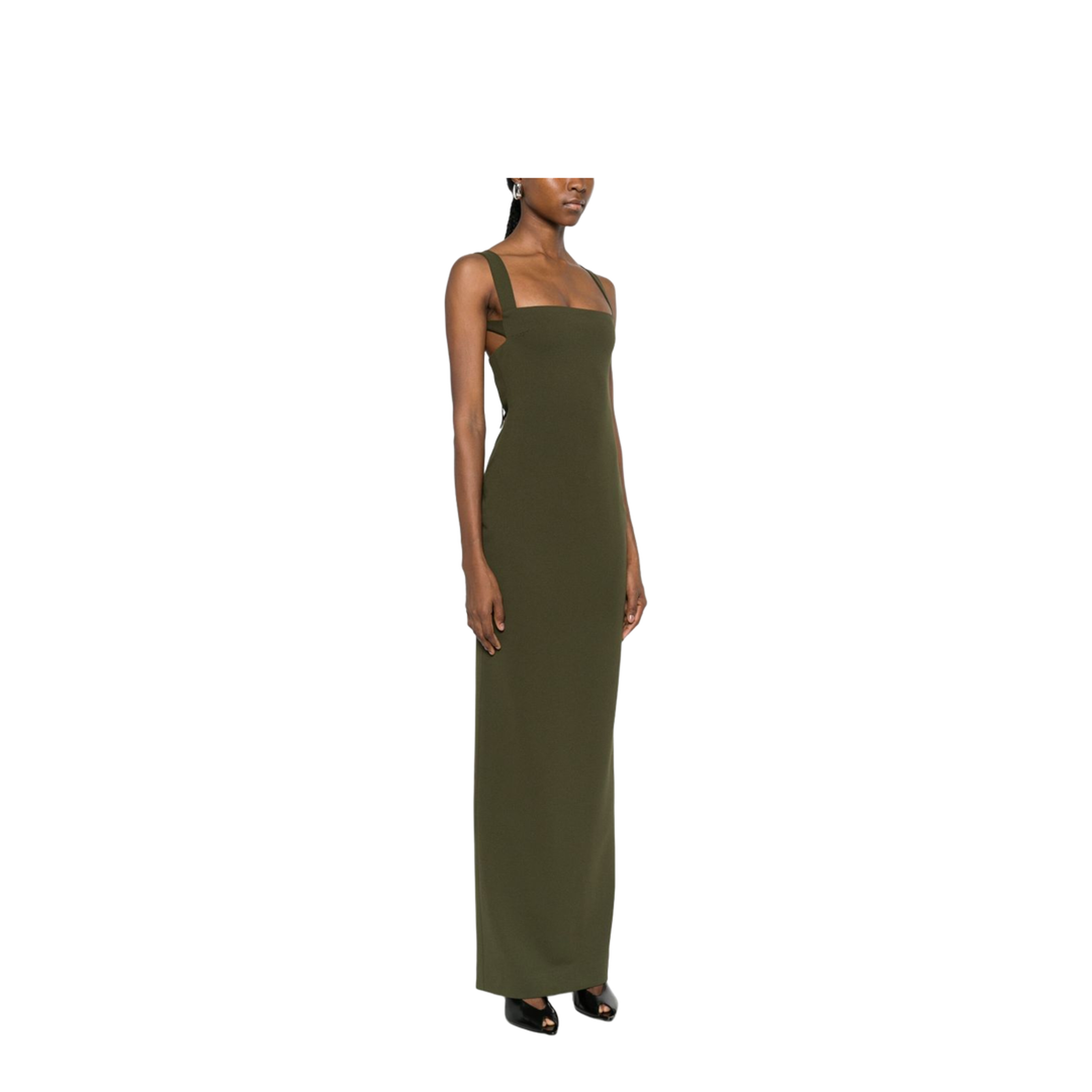 Green Joni Midi Dress