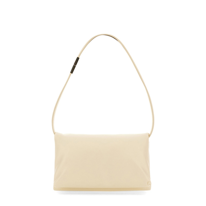 Prisma Small Calf Leather Shoulder Bag - Ivory
