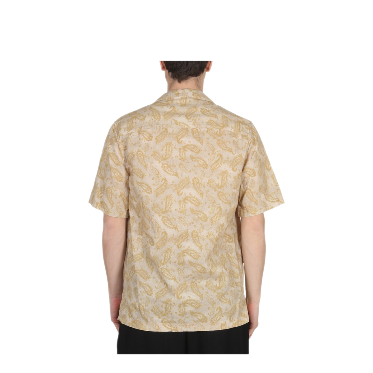MAYFEYR - EAST HARBOUR SURPLUS - Paisley Print Shirt - ALBUQUERQUE25BEIGE