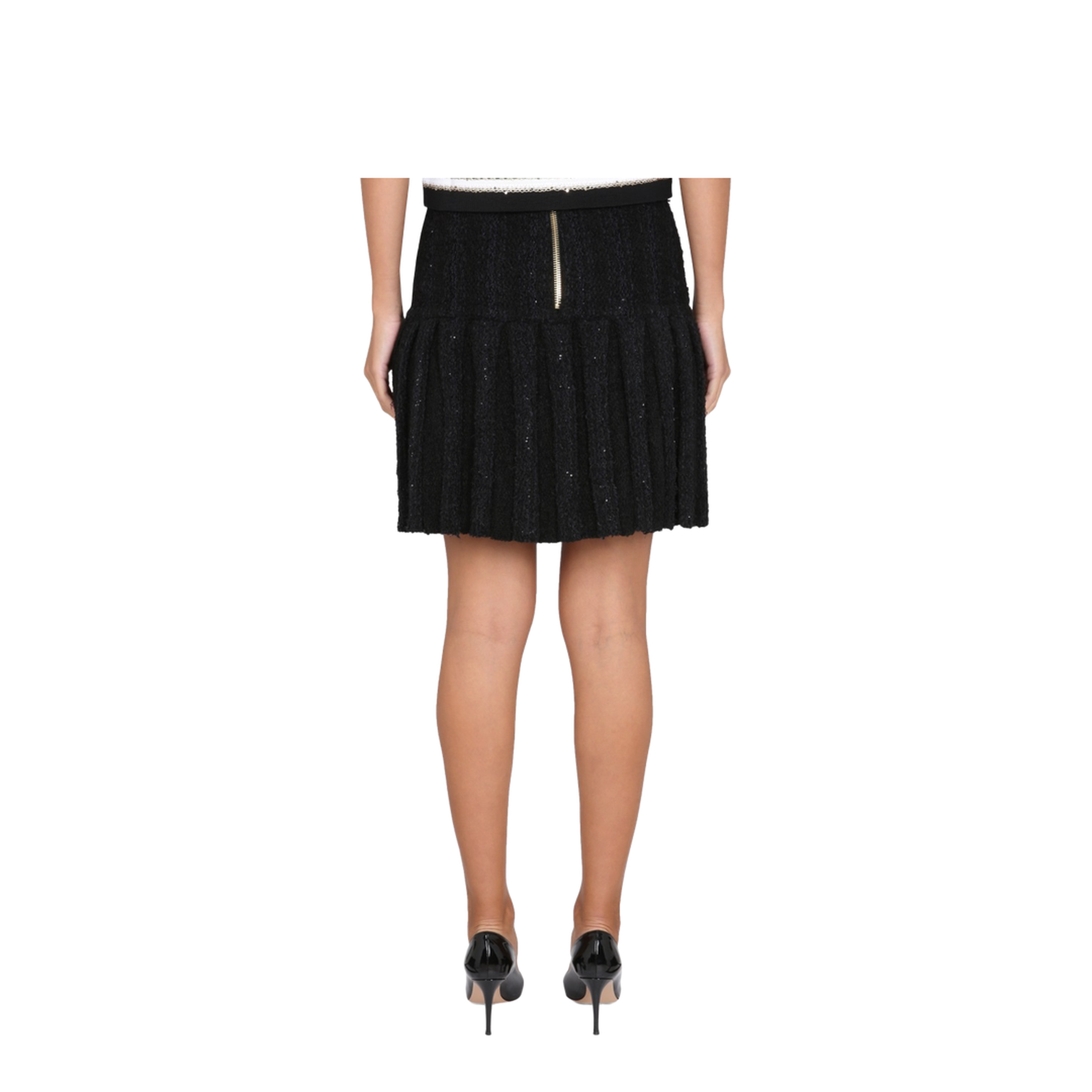 Skirt With Buttons Black