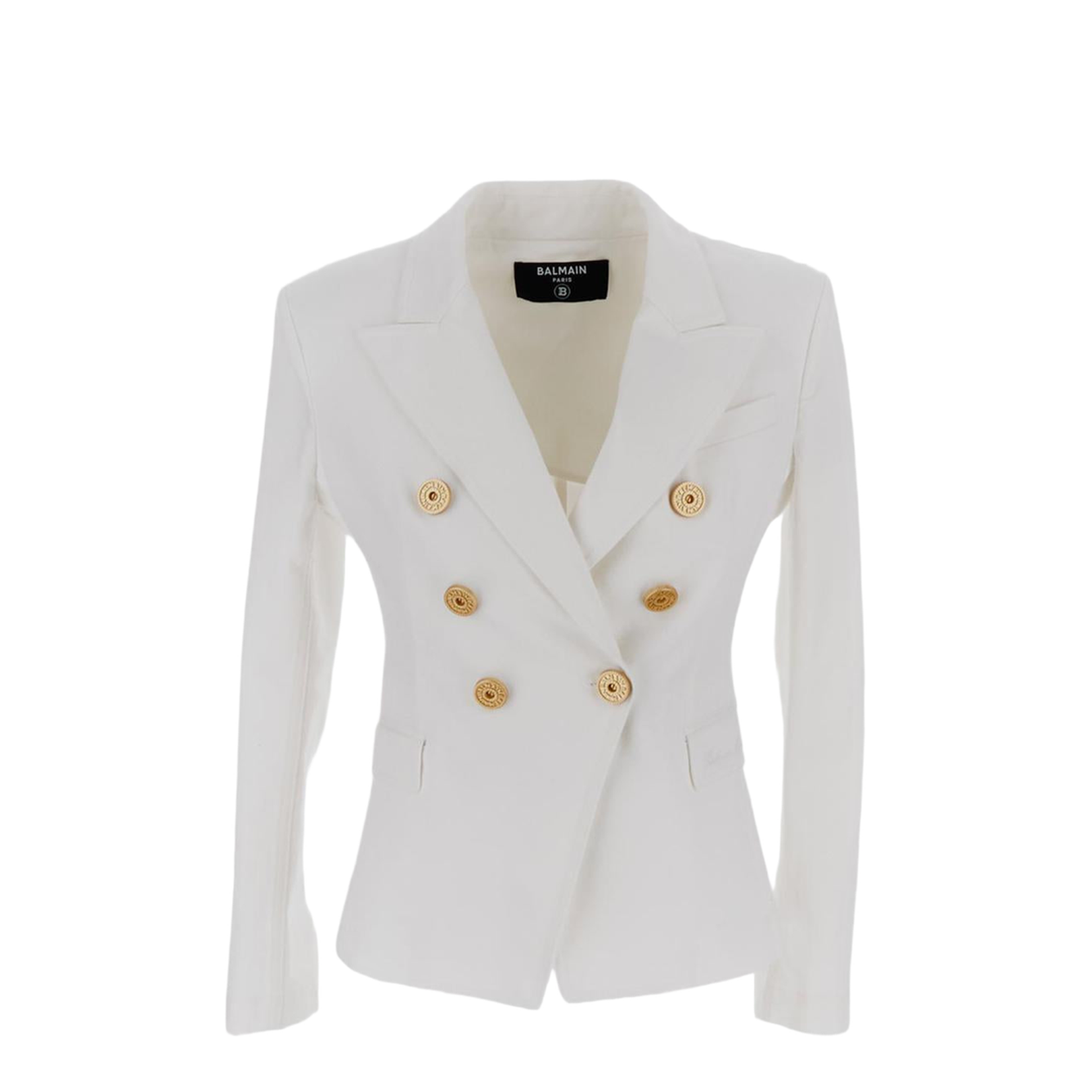 Denim 6-Button Jacket