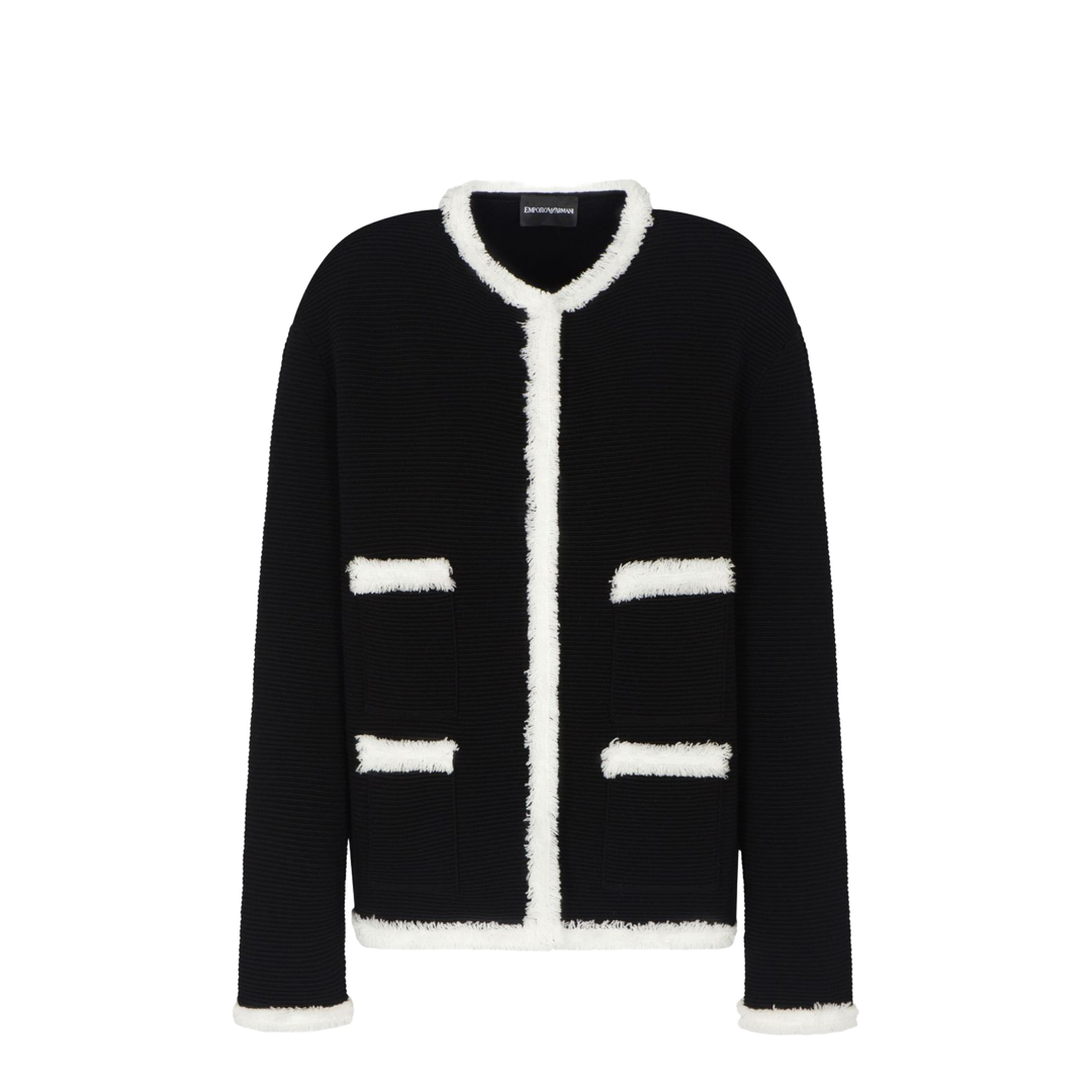 Crewneck Blazer Jacket