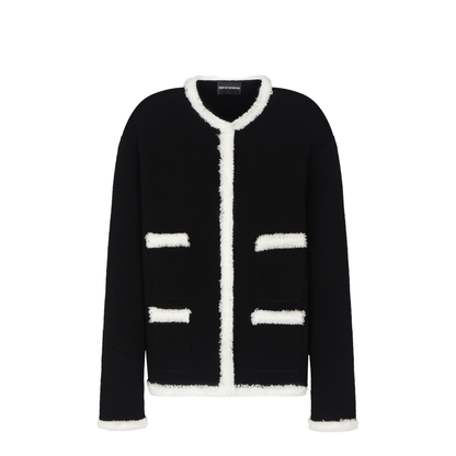 Crewneck Blazer Jacket