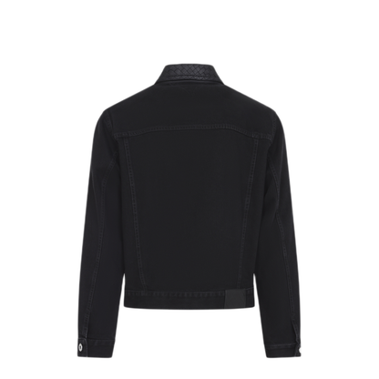 MAYFEYR - Bottega Veneta - Intrecciato Collar Denim Jacket - 862600V69O01000