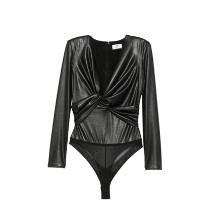 MAYFEYR - Elisabetta Franchi - Top Black - BO04566E2110