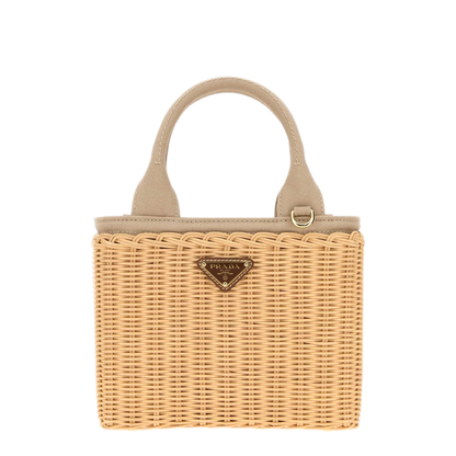 MAYFEYR - Prada - Wicker Small Handbag - 1BG452V7VXRE28F05IG