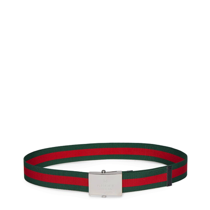 MAYFEYR - Gucci - Web Belt With Rectangular Buckle - 874734HAAPT8475
