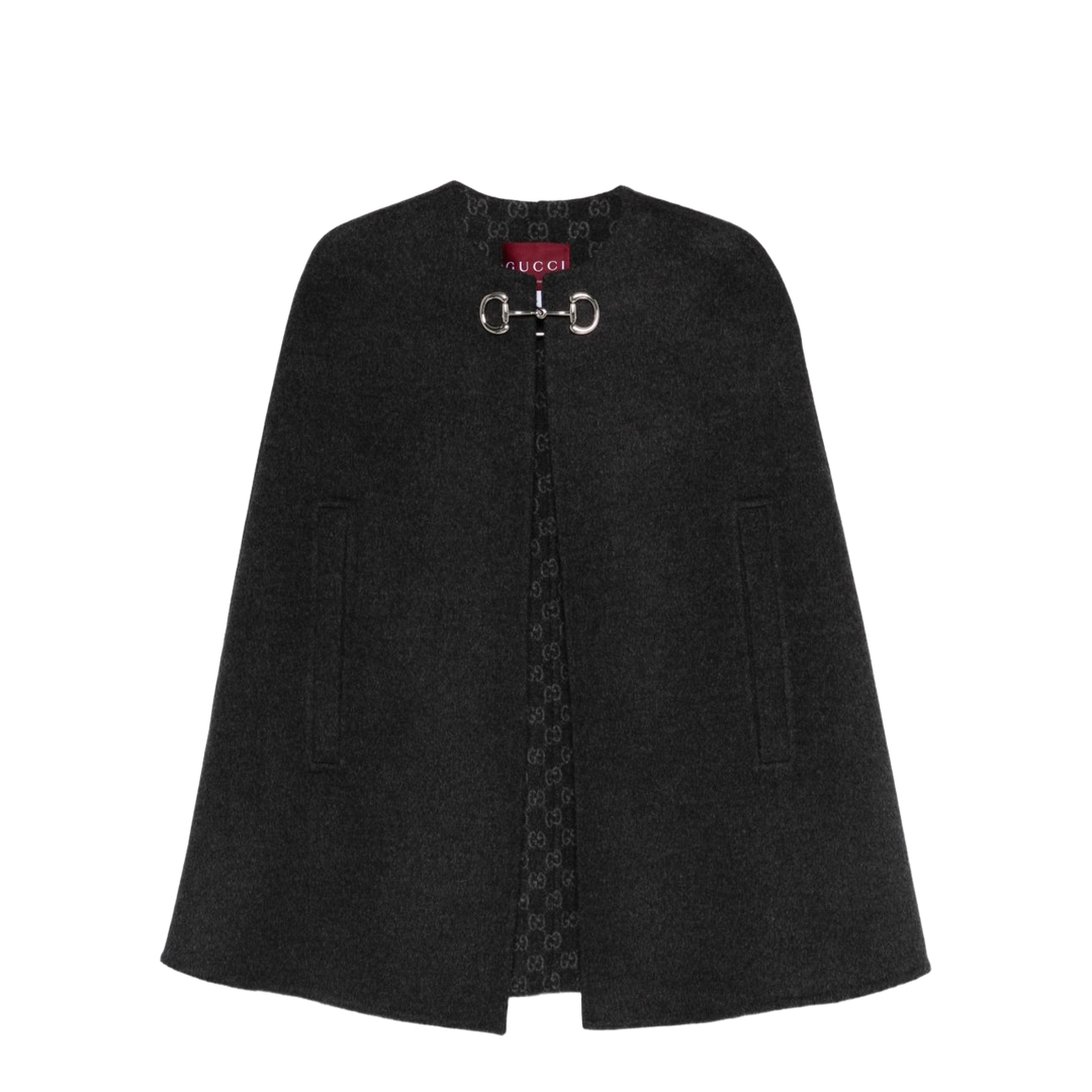 Wool and Silk Cape with Clamp
