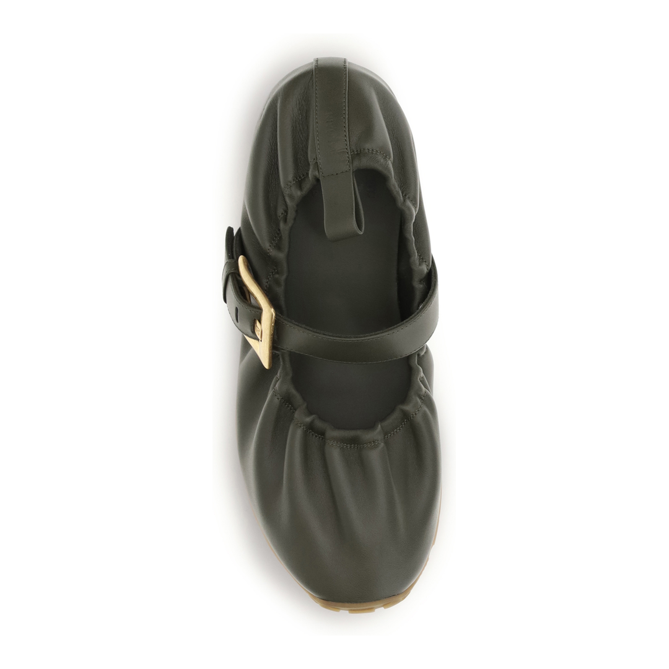 MAYFEYR - Balmain - Buckle Strap Ballerinas - GN0UF761LPAN7AS