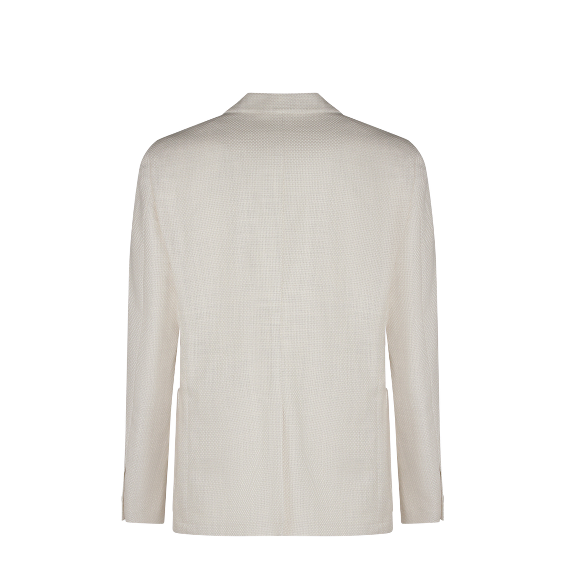 Single-Breasted Cotton-Blend Jacket