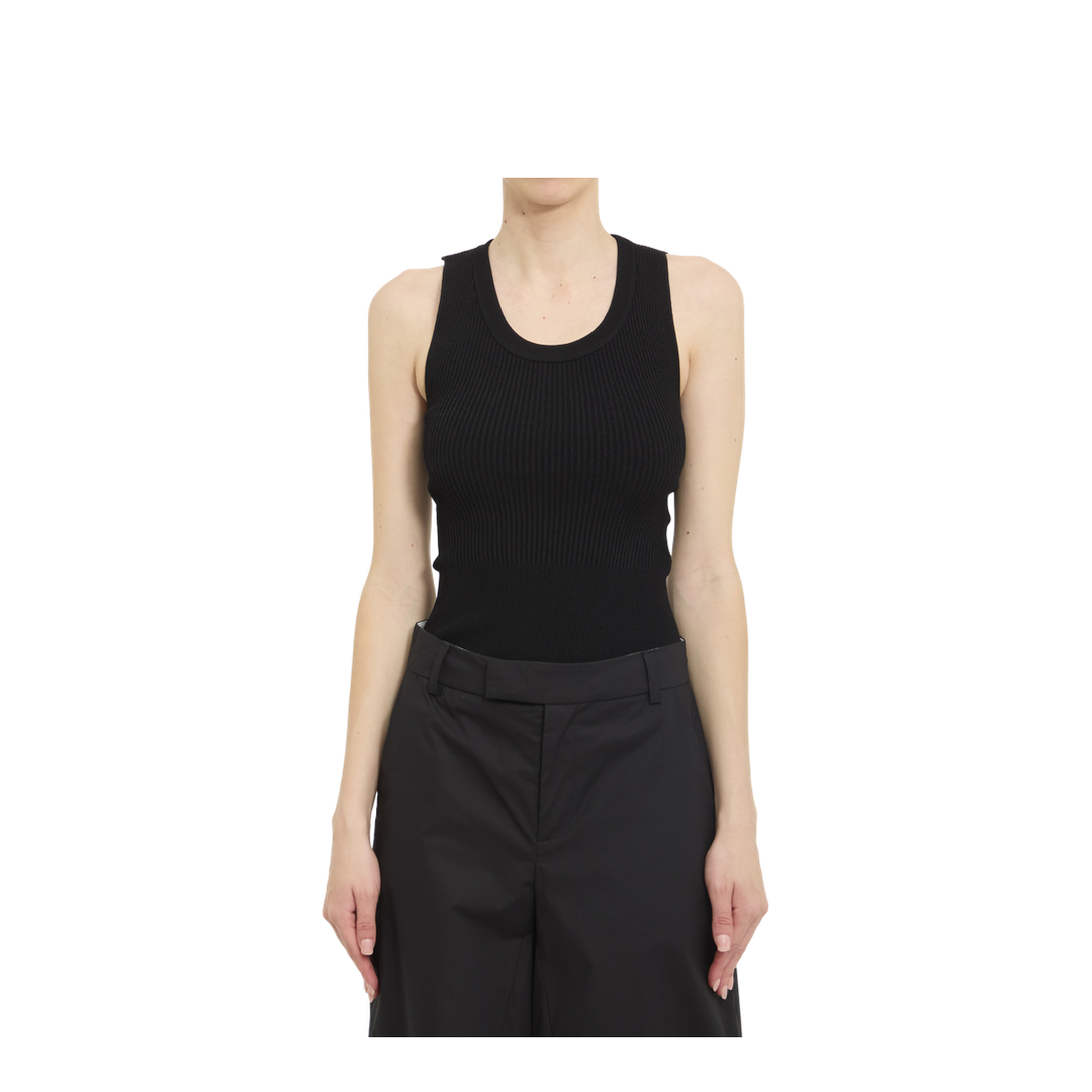 MAYFEYR - Alaia - Rib Knit Tank Top - AA9B0353K017A995