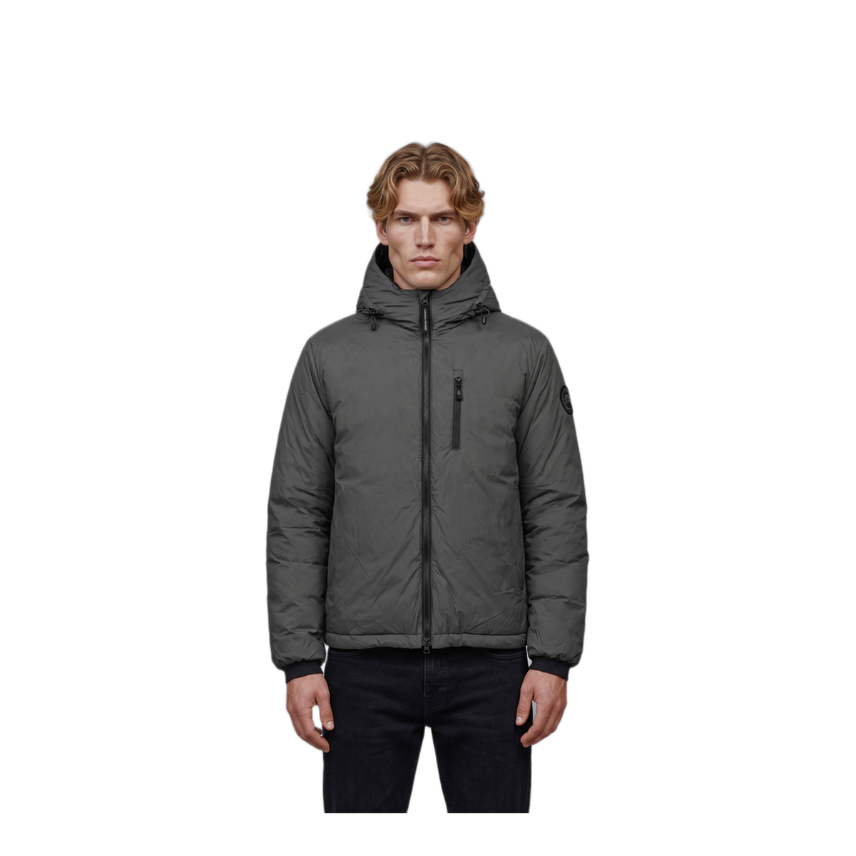 MAYFEYR - Canada Goose - Lodge Jacket With Hood Grey - 5078MT9127