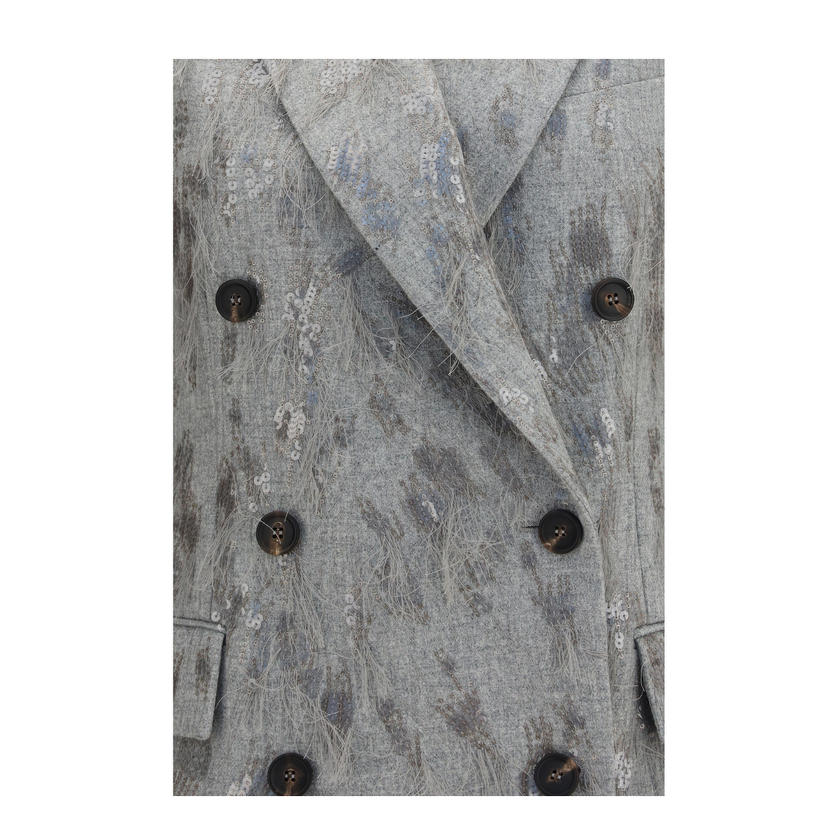 MAYFEYR - Brunello Cucinelli - Gilet In Virgin Wool And Cashmere Flannel - MB1627124C030