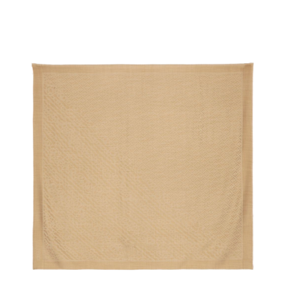 Shawl Wool and Silk Brown