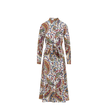 MAYFEYR - Etro - Belted Midi Dress - WRHA0521AKH82