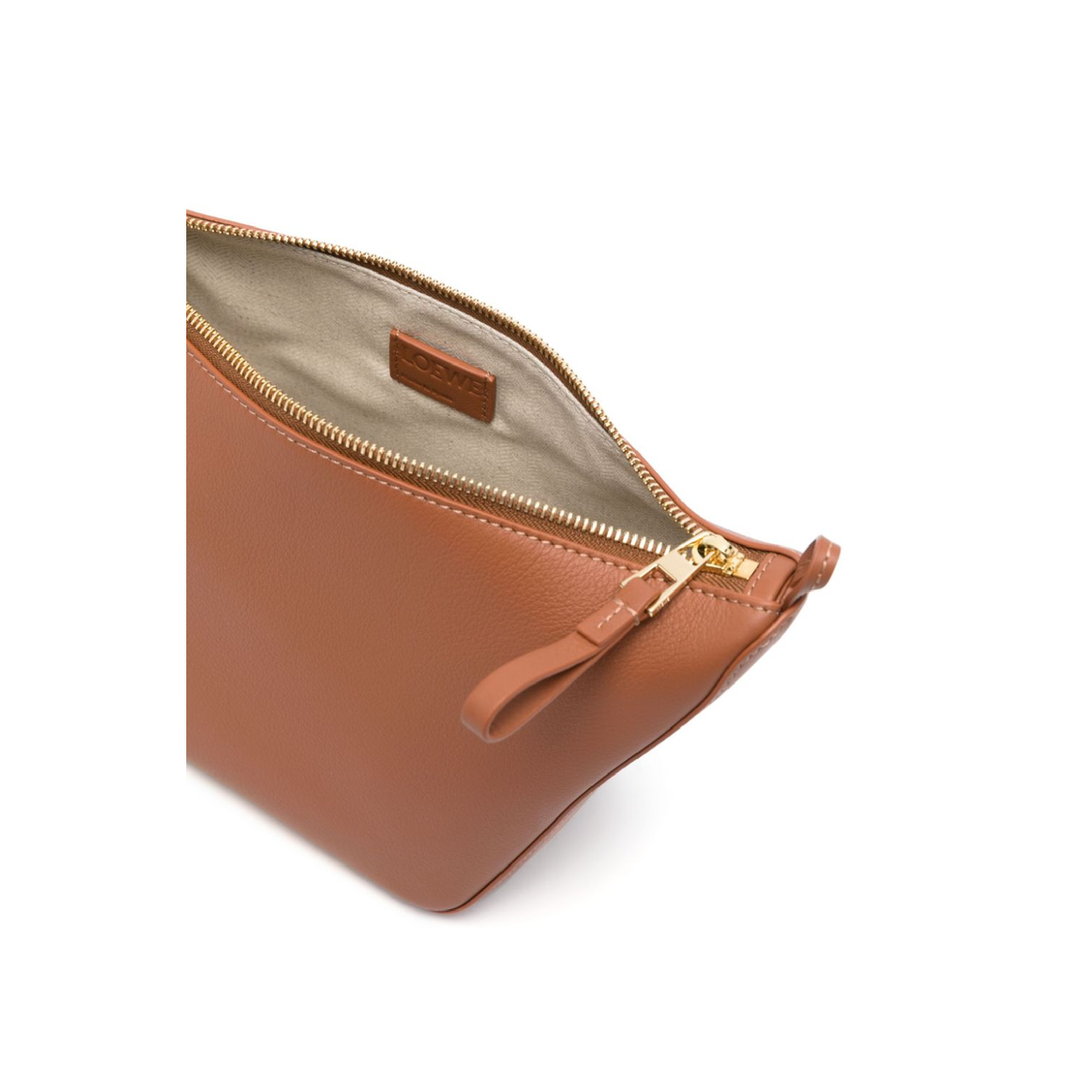 Hammock Mini Calfskin Shoulder Bag - Tan