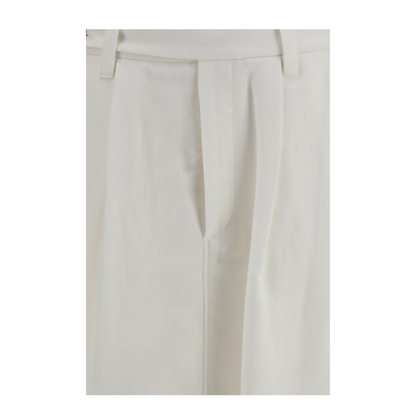 MAYFEYR - Brunello Cucinelli - Fluid Twill Tailored Skirt With Monili - MH126G3951