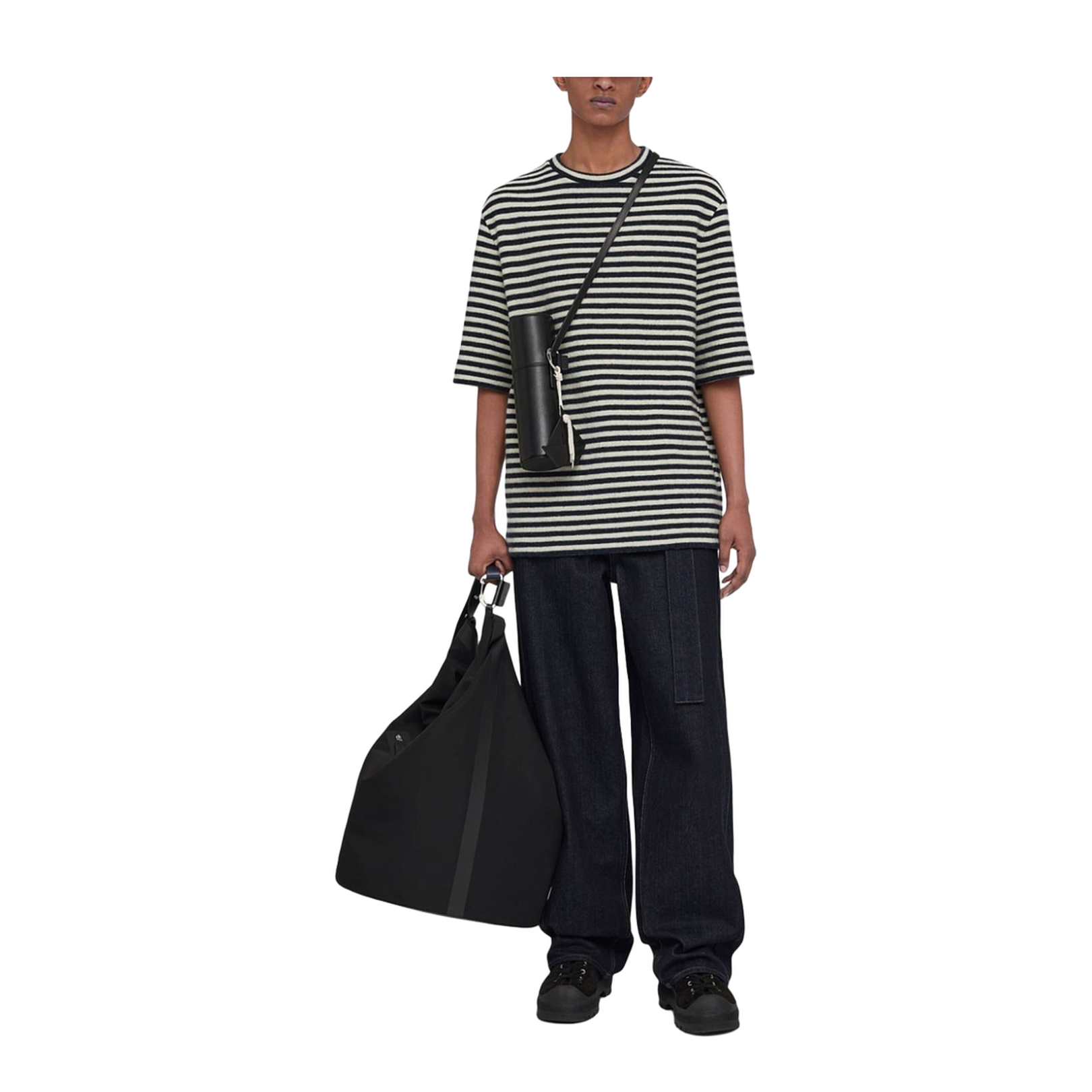 Wool Striped T-Shirt