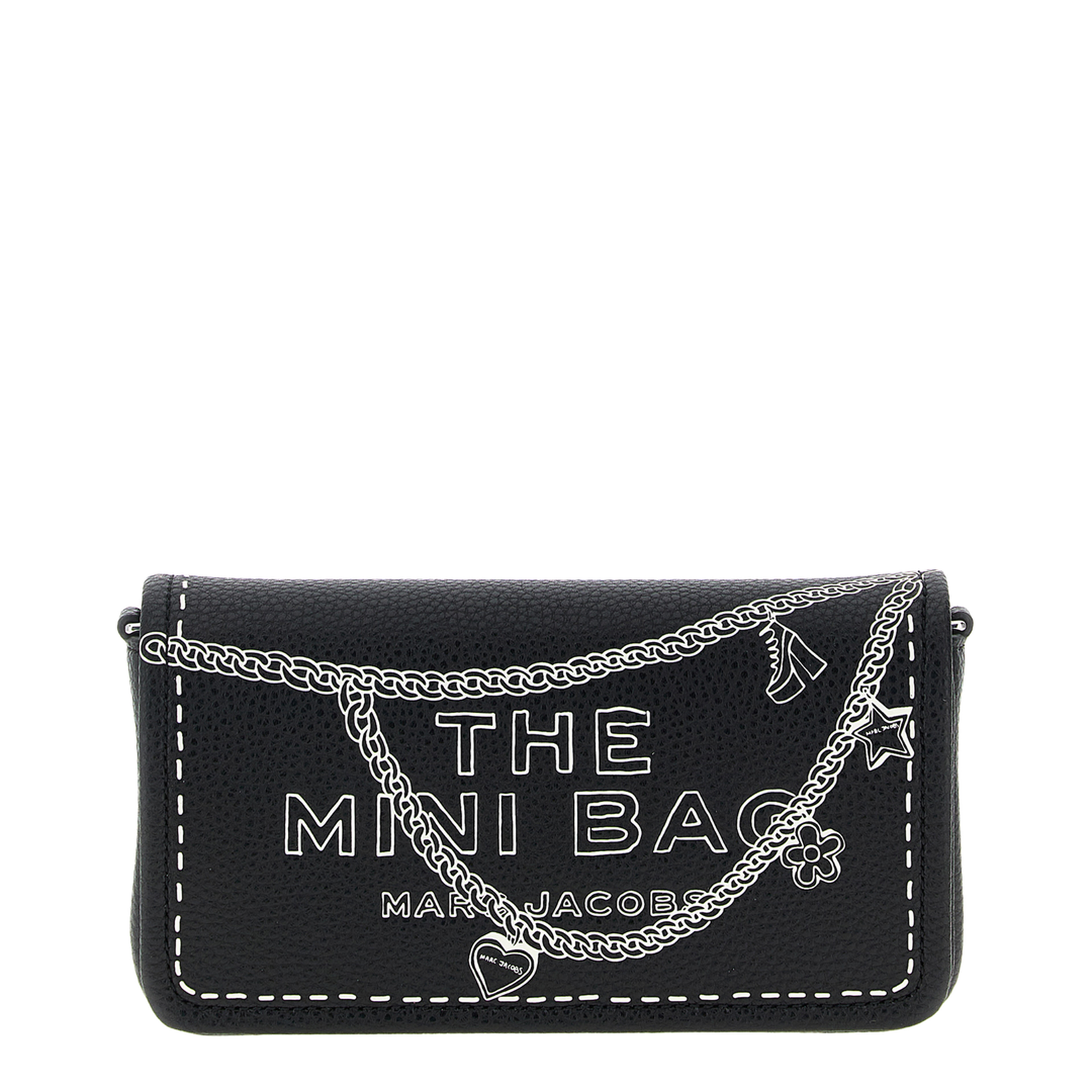 Trompe L'Oeil Leather Mini Crossbody Bag