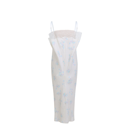 MAYFEYR - CARVEN - White Cotton Midi Dress - 6261K21300N768