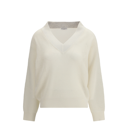 MAYFEYR - Brunello Cucinelli - Cashmere Net Sweater - M12205102