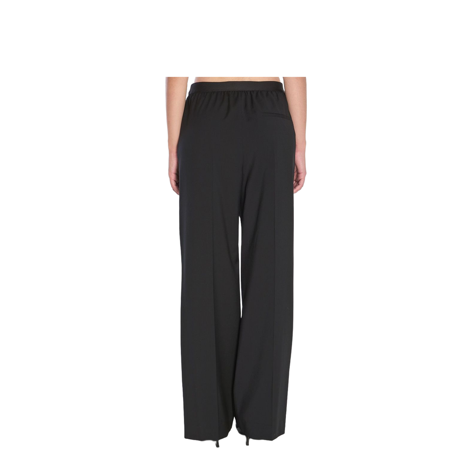 Trousers in Technical Fabric Black