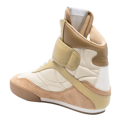 Kick High Top Sneaker in Light Ochre
