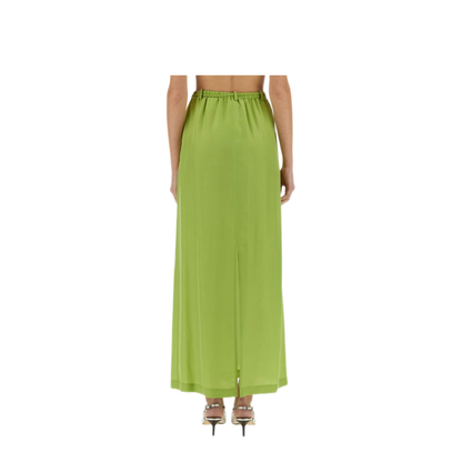 MAYFEYR - Alysi - Long Silk Skirt - 105003P5042LIME