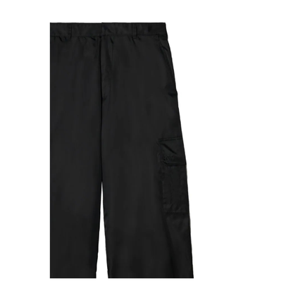 Wide Trousers - Black