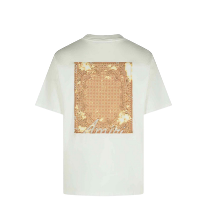Bandana White Cotton T-Shirt
