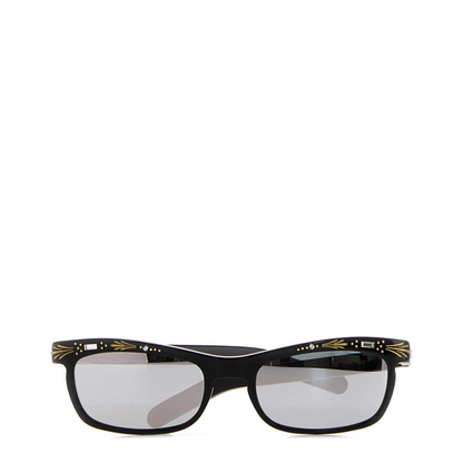 MAYFEYR - Valentino - Black Acetate Sunglasses - VG0044S00352BLABLASIL