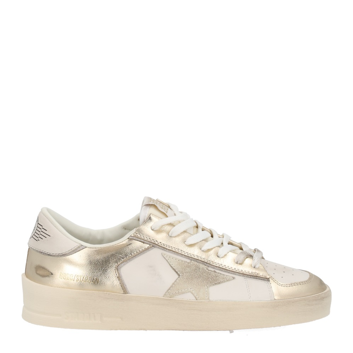 Lace-Up Flat Sneakers