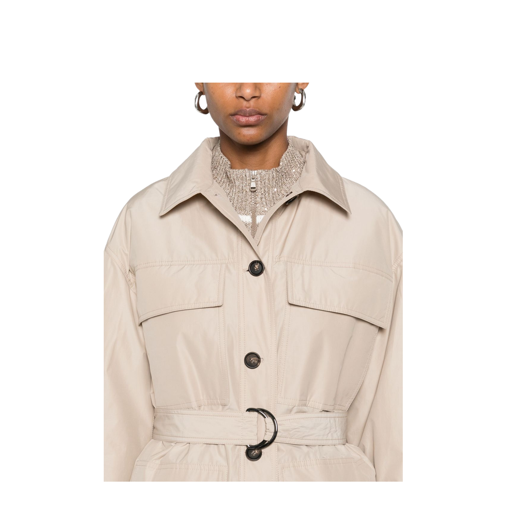 Belted Padded Jacket