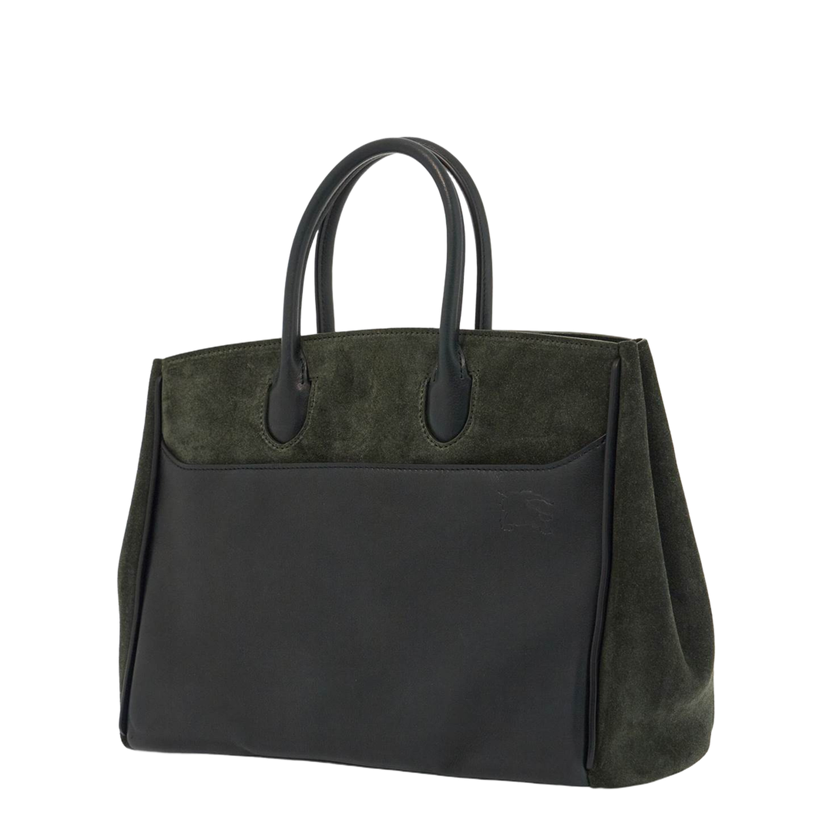 Rocking Horse Green Suede Bag