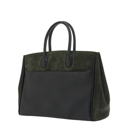 Rocking Horse Green Suede Bag