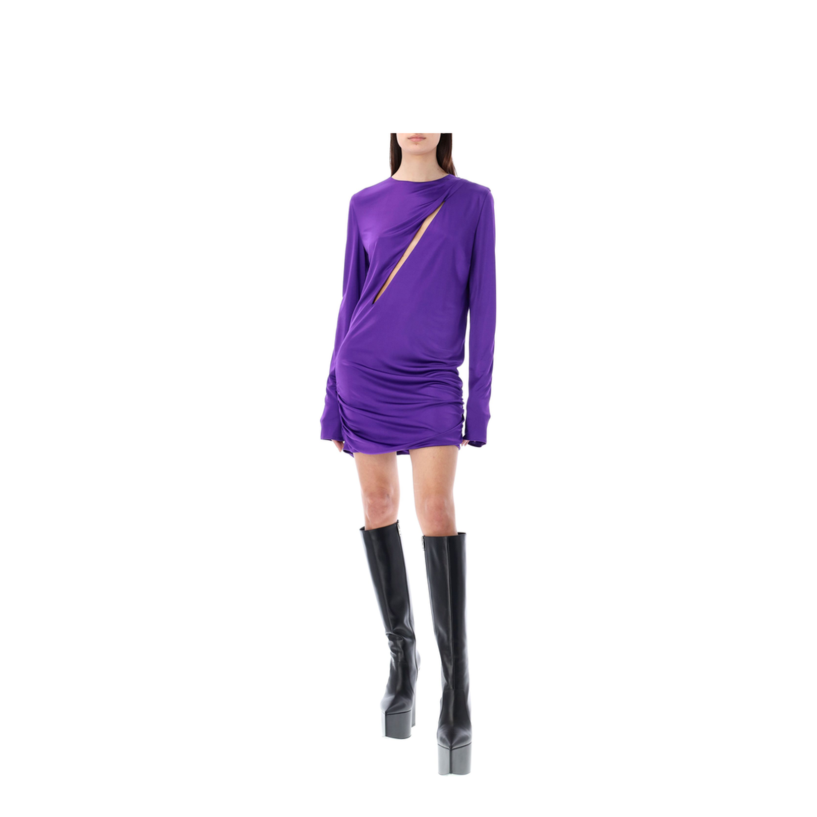 Cut Out Jersey Dress