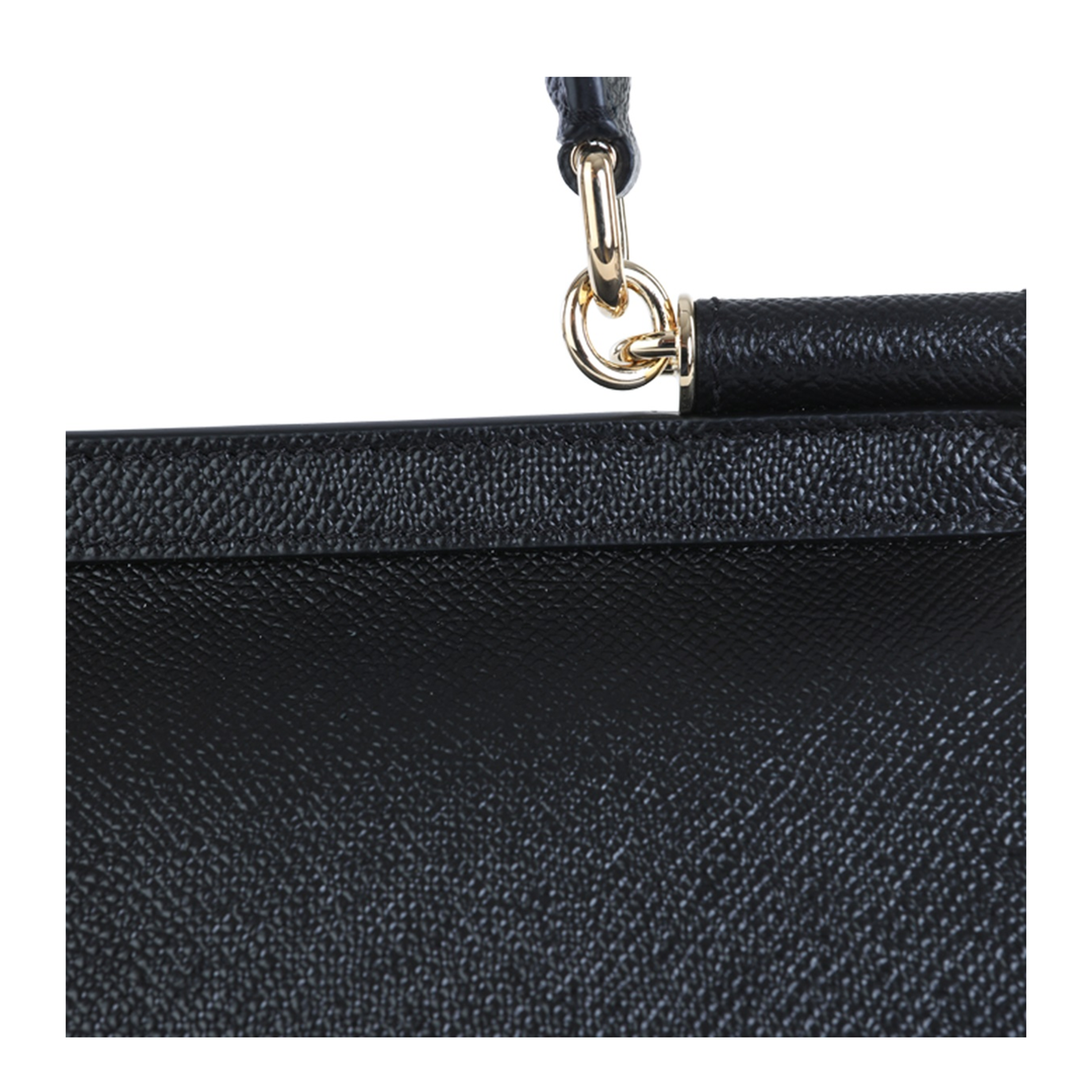 Medium Sicily Handbag in Black