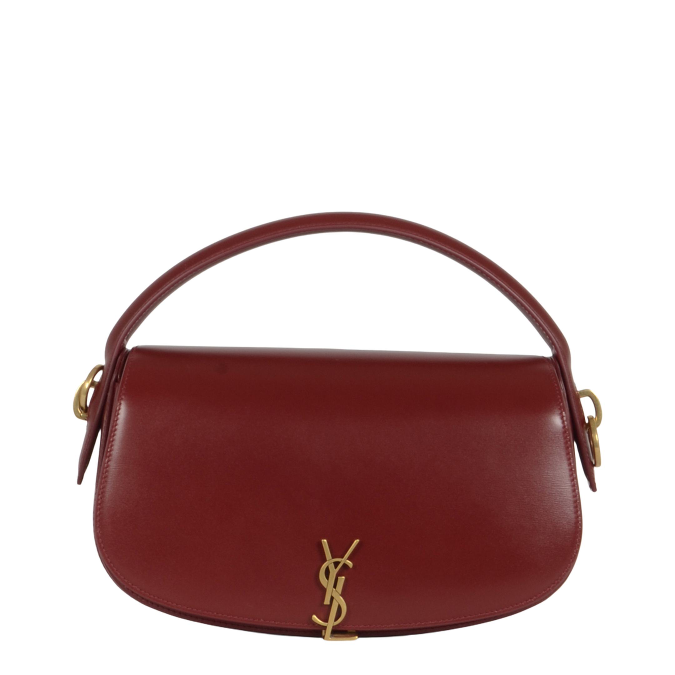 Voltaire Leather Shoulder Bags - Red