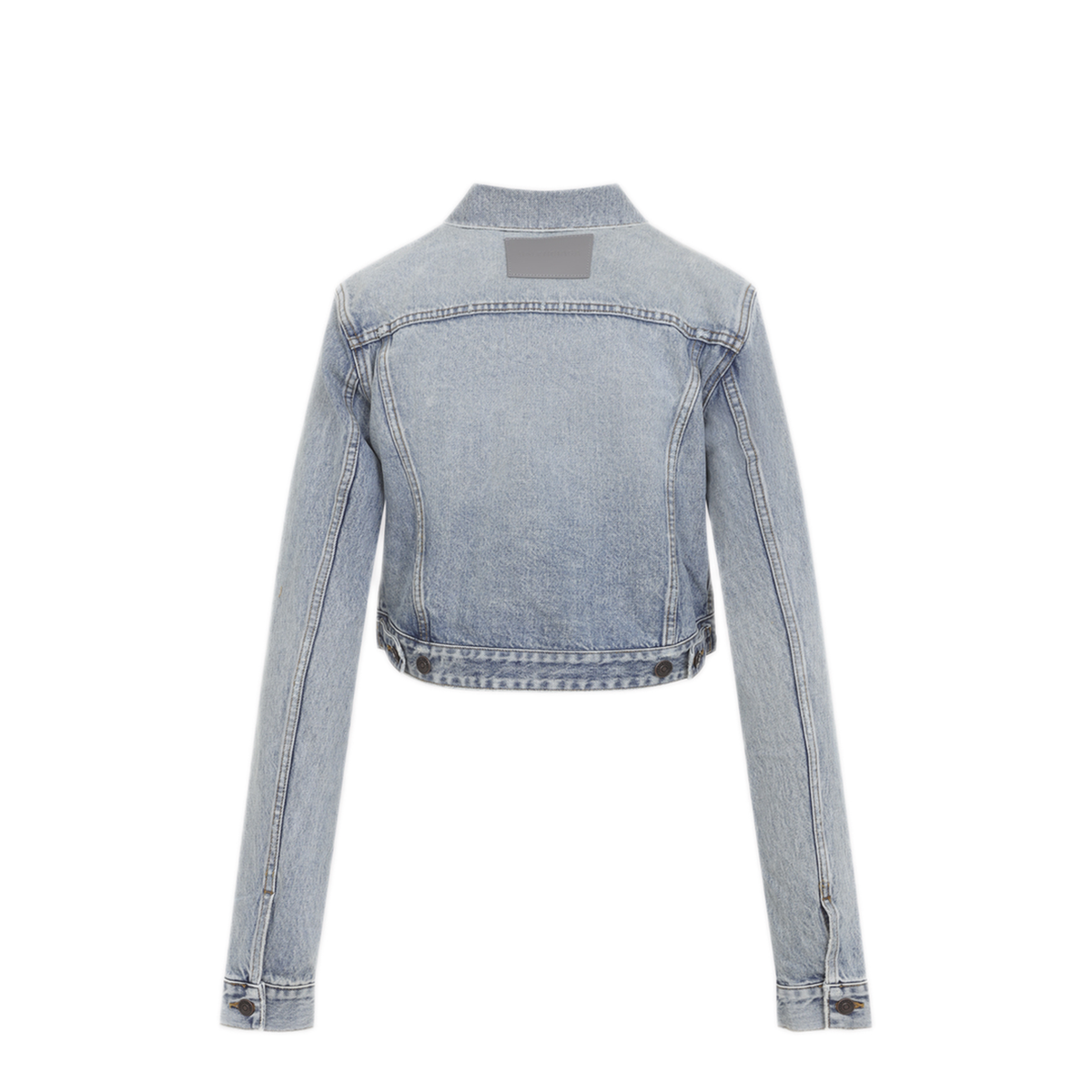 MAYFEYR - Balenciaga - Cropped Jacket In Light Blue Denim - A001O8TBP484020