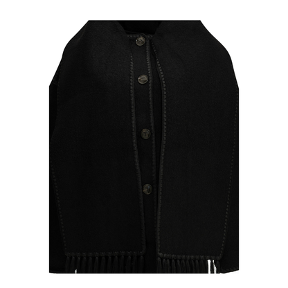 MAYFEYR - Toteme - Short Wool Coat - 2441018201200BLACK