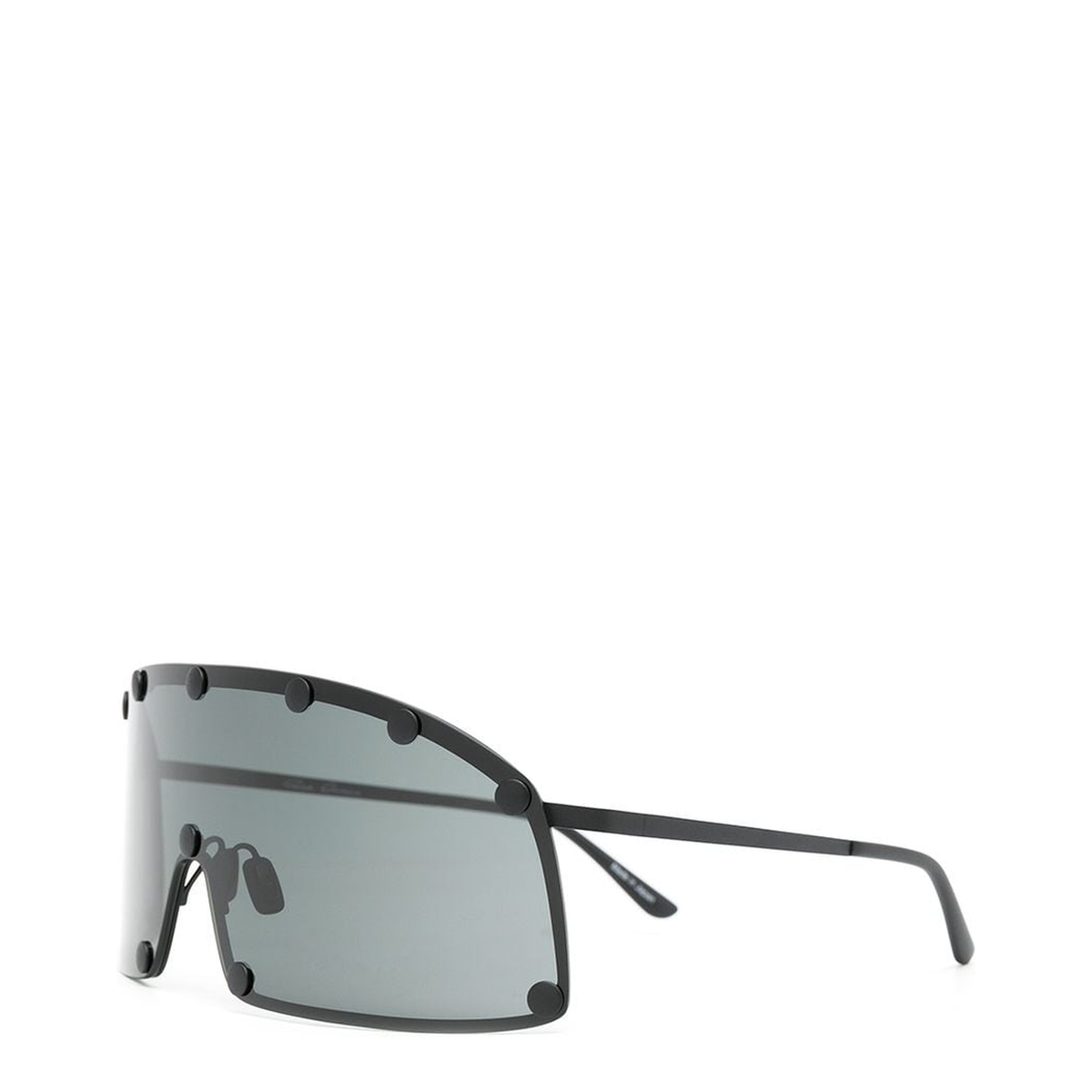 MAYFEYR - Rick Owens - Black Metal Oversized Sunglasses - RG0000001GBLKB0909