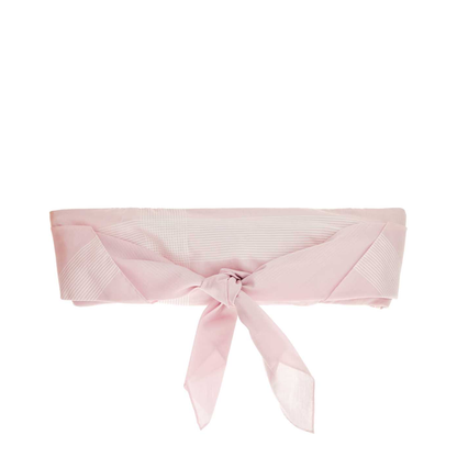 MAYFEYR - Prada - Pastel Pink Cotton Crop Top - P918MRSOOO14ZQF0E18